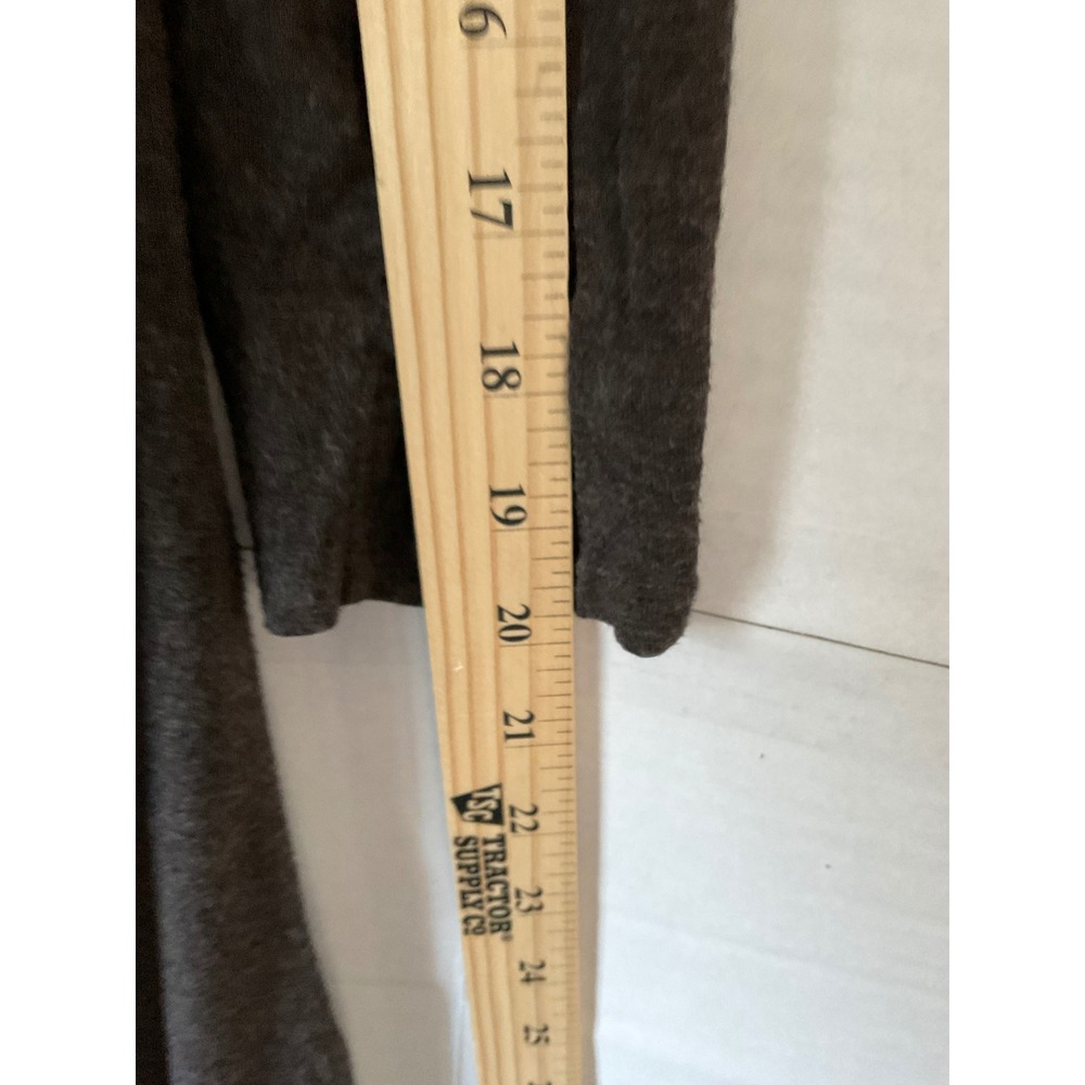Eileen Fisher Petite Cowl Neck Dress Brown Italian Yarn Viscose Stretch PS - Picture 7 of 9